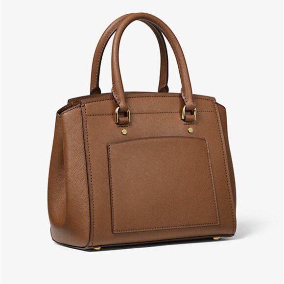 Michael Kors Park Medium Saffiano Leather Satchel - Picture 2 of 12